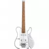 DONNER-HUSH-X-LIVE-WHITE - električna gitara s ugrađenim zvučnikom