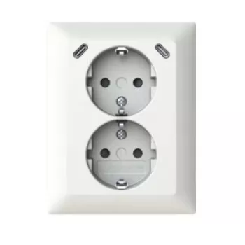 ABB 202EUJRB2USBC-914 dvostruka USB utičnica Safety+ 2x USB C 2TKA00006018