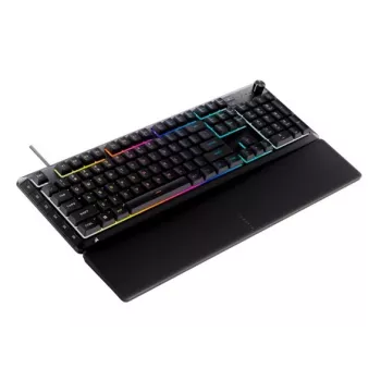 CORSAIR SKIFF 100 PLUS žičana gaming tipkovnica s 10-zonskim RGB osvjetljenjem crna