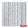 RAYEN zavjesa za tuš 180x200cm bijela/plava, poliester