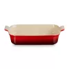 LE CREUSET pravokutna posuda za pečenje Heritage, keramika, 32x24cm / 4L, crvena