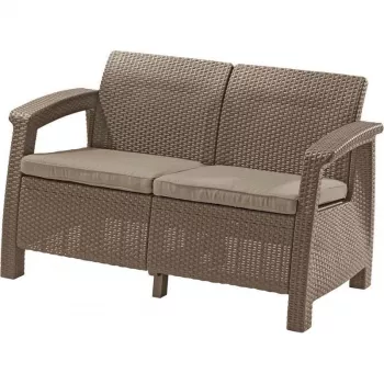 KETER dvosjed vrtna sofa Corfu Love Seat bež
