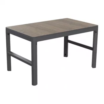 KETER vrtni stol Deco Lyon orah/sivi