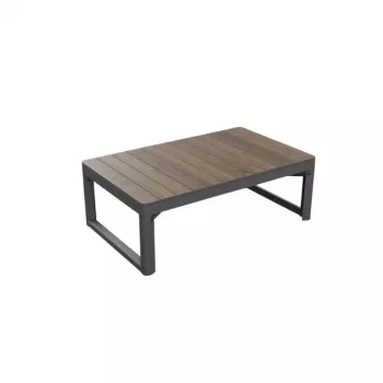 KETER vrtni stol Deco Lyon orah/sivi