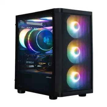 Zalman M4 SE crno mATX Mini Tower kućište PC-a sa 6x 120mm FRGB ventilatora
