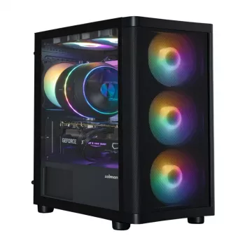 Zalman M4 SE crno mATX Mini Tower kućište PC-a sa 6x 120mm FRGB ventilatora