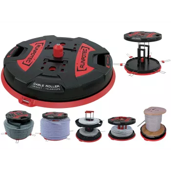 Runpotec X BOARD XB 500X BOARD XB 500TT (teleskopski izvlačivi) Profi kolotura za kabel (10187)