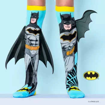 MADMIA dječje dokoljenke čarape DC Comics / Batman s 3D krilima / MB001