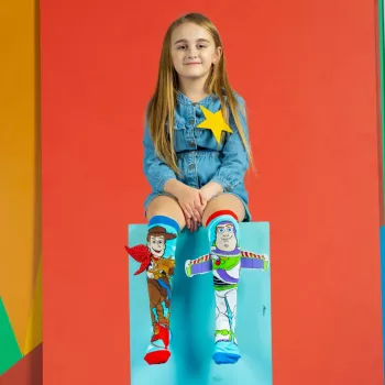 MADMIA dječje dokoljenke čarape Toy Story Toystory Buzz Chudy Woody / Md018