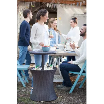 Keter Cool Bar rattan smeđi