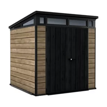 KETER vrtna kućica Deco Pent 7x7 ton jasena