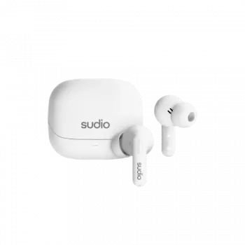 Sudio C8 potpuno bežične slušalice, ANC, Bluetooth 5.4, bijele