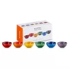 LE CREUSET Set of 6 stoneware bowls 330ml in different colors