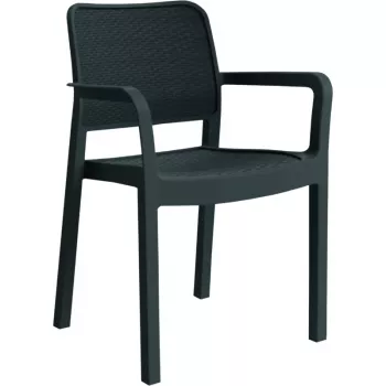 KETER vrtna stolica Samanna siva