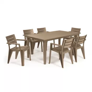 KETER vrtna stolica Julie beige