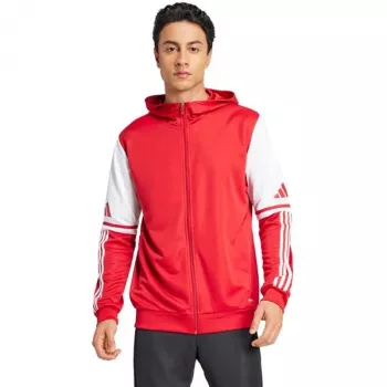 adidas Squadra 25 Hoody muški sweatshirt s kapuljačom crveni JD2990 XL