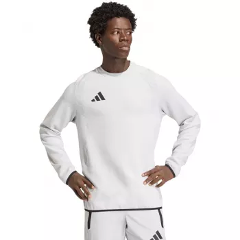adidas Tiro 26 Travel Crew muška majica s kapuljačom svijetlosiva KD3323 L