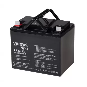 VIPOW 12V 33Ah gel baterija