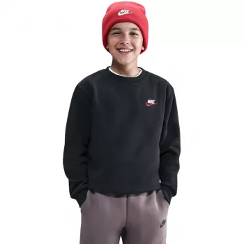 Nike Sportswear Club Fleece dječja majica s kapuljačom crna FD3006 012 S