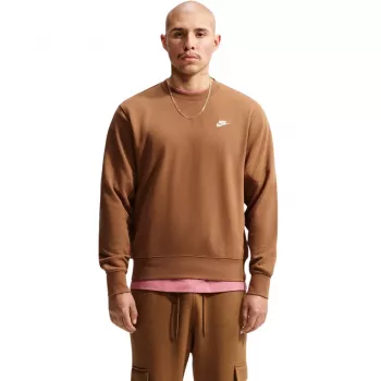 Nike Club FT muška majica svijetlosmeđa FN3888 270 XL