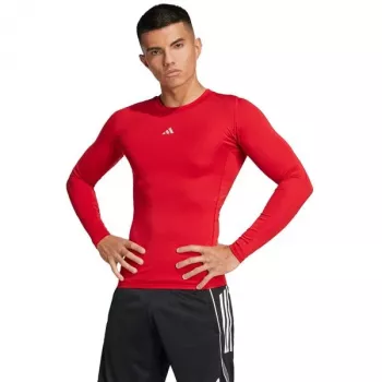 adidas Techfit Long Sleeve Tee muška majica crvena JP2926 2XL