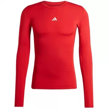 adidas Techfit Long Sleeve Tee muška majica crvena JP2926 2XL