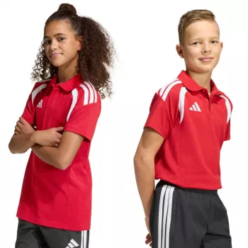 Dječja adidas Tiro 26 League Polo majica, crvena, KF3408 152cm
