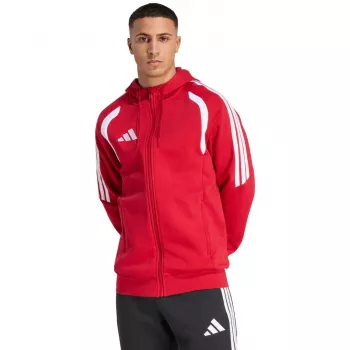 Muška adidas Tiro 26 League Sweat Full Zip Hoodie majica, crvena, KF9106 M