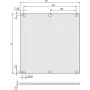 SCHROFF 4U 42HP aluminijska prednja ploča, eloksirana/kromatizirana, 19 inch montaža u stalak 30847463