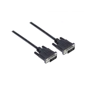 EXSYS DVI-D Dual Link kabel 24+1 Pin utikač na utikač 5m crni EX-K6310-5