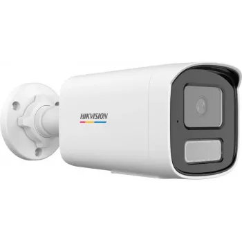 Hikvision DS-2CD1T47G3-LIU(4mm) 4MP ColorVu Lite IP kamera tipa bullet s bijelim svjetlom, integriranim mikrofonom, IP67, PoE