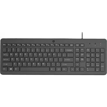 HP 150 žičana tipkovnica turska Q USB, crna 664R5AA#AB8