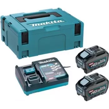 Makita PSKGRT2J XGT 40V max Power Source set s 2x 5,0Ah baterije i brzim punjačem