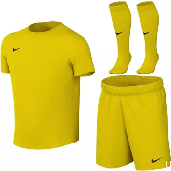 Nike Dri-FIT Park VIII dječji nogometni set, Opti Yellow/crni, veličina S