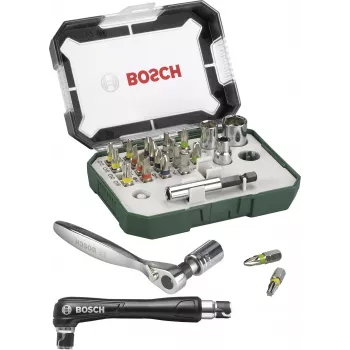 Bosch Accessories Promoline 2607017392 set od 27 nastavaka za odvijač s prorezima, Phillips, Pozidriv, imbus i Torx u kutiji za pohranu