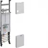 Hager ZH32P7KT kompletno brojilno polje 1050x250mm 3-fazno 1 mjesto za brojilo 10mm² s funkcijom razdvajanja