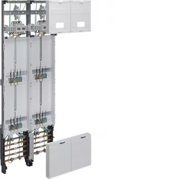 Hager ZK53Q7NT universZ kompletno brojilno polje 1350x500mm 3-fazno 4 mjesta za brojila 10 mm² s funkcijom razdvajanja
