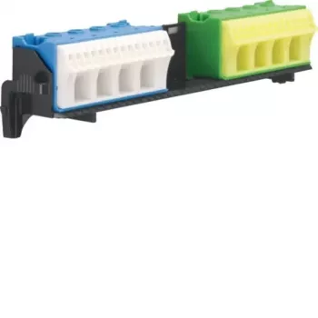 Hager PE/N stezaljka s nosačem 2x18 Quick-Connect FZ382