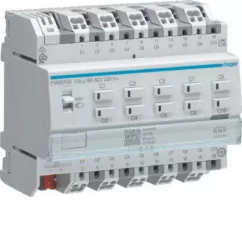 Hager TYAS610D KNX sklopni/roleta aktuator 10/5-struki 16A C-Last Secure
