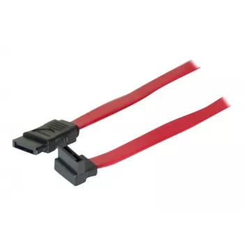 TECLINE SATA kabel, 7-pin SATA utikač na 7-pin SATA utikač, 1,0 m, crveni 314000