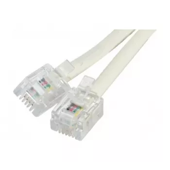 EXERTIS CONNECT Telephone Cable, 15 m, Ivory (EXC925600)