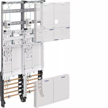 HAGER ZK3EH62 kompletno polje, 2 mjesta za brojila, BKE-I, glavni prekidač