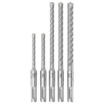 Bosch SDS plus-3 Hammer Drill Bit Set 5-Piece (5-10 mm) 2608837138