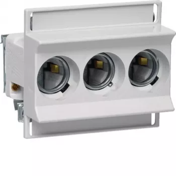HAGER LD02K63-3SS D02 63A 3-Pole Ceramic D0 Fuse Base
