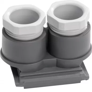 Hager uvodnica kabela 2-struka M20x1,5 WNA700