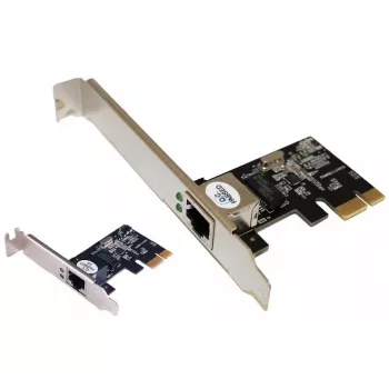 EXERTIS CONNECT 1 Gigabit PCI Express mrežna kartica, standardni i low-profile 300555