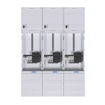 HAGER kompletni ormar za brojila 3-točkasti Universal Hessen 1050mm 3 polja ZL34C4N