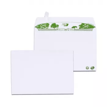 GPV ERAPure 3303 omotnica C5 (162 x 229 mm), bez prozorčića, 80 g/m², 100 % reciklirani papir, bijela, bez klora