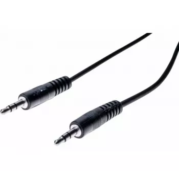 EXERTIS CONNECT 5m 3.5mm Stereo Audio Cable Male to Male, Black 108567