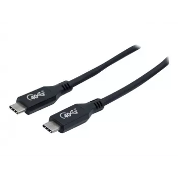 Exertis Connect USB4 USB-C na USB-C kabel 80cm 8K 100W crni 532600